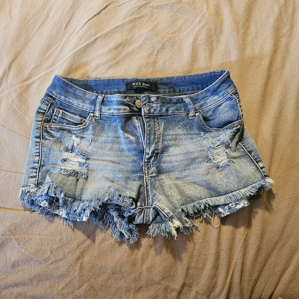 Jean shorts slight used